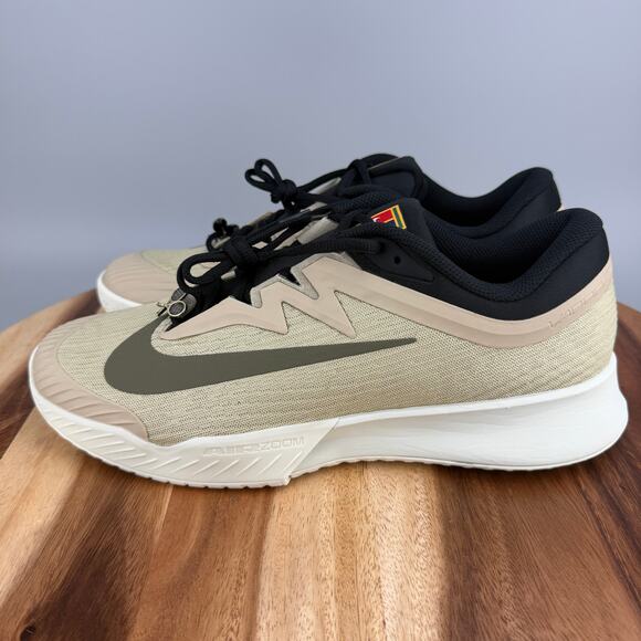 Nike Vapor Pro 3 Heritage HC Tennis Shoes Khaki Olive Size 9 HV1483-200 NEW main image 6